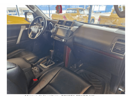 TOYOTA PRADO V.X ANNÉE 2015 — Photo 3