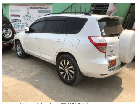 TOYOTA VANGAURD RAV4 ANNÉE : 2012