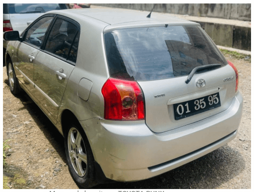 TOYOTA RUNX ANNÉE 2006 — Photo 3