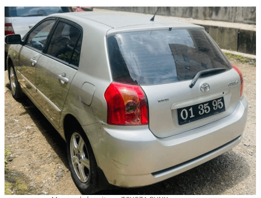 TOYOTA RUNX ANNÉE 2006