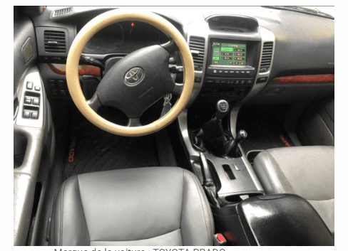 TOYOTA PRADO G.X. ANNÉE 2008 — Photo 6