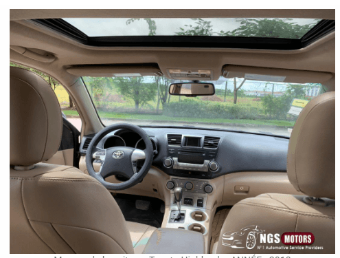 TOYOTA HIGHLANDER. ANNÉE 2013 — Photo 4