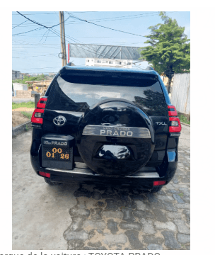 TOYOTA PRADO. ANNÉE 2015 — Photo 3