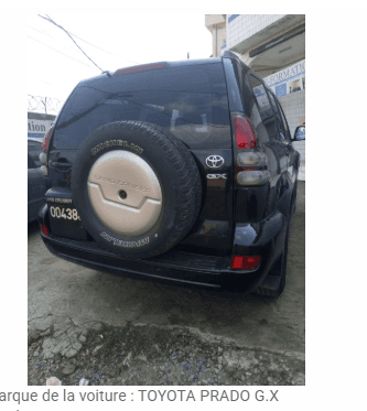 TOYOTA PRADO G.X. ANNÉE 2008 — Photo 4