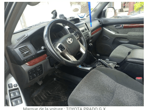 TOYOTA PRADO G.X. ANNÉE 2008 — Photo 1