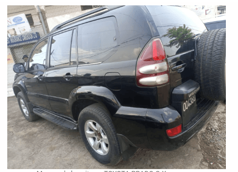 TOYOTA PRADO G.X. ANNÉE 2008 — Photo 2