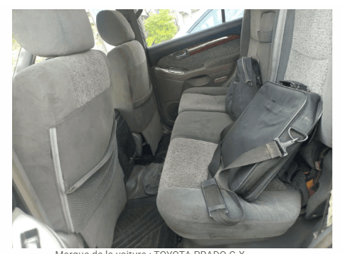 TOYOTA PRADO G.X. ANNÉE 2008 — Photo 3