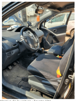 TOYOTA YARIS. ANNÉE 2008 - vitrine 4