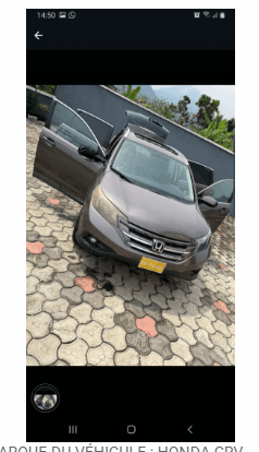 HONDA CRV. ANNÉE 2015